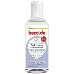Baccide Gel Main désinfectant peaux sensibles Fleur de Coton (30 ml)