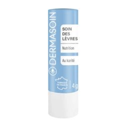 Dermasoin Stick Soin des Lèvres beurre de karité protège & nourrit (4 g)