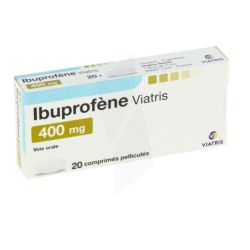 Ibuprofene 400 mg Viatris Comprimé 20