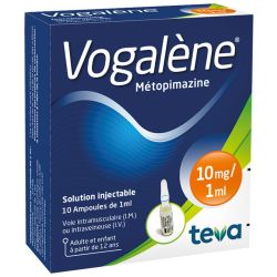 Teva Vogalène 10 mg solution injectable en ampoule 1 ml (x10)