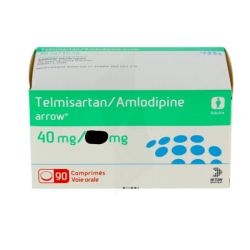 Telmisartan/Amlodipine 40/5 Mg Arrow Comprimé 90