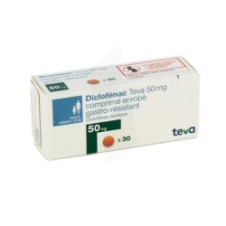 Diclofenac 50Mg Teva Cpr 30