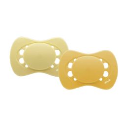 Dodie Sucettes Anatomiques 0-6 mois Eco-Conçues Jaune (lot de 2)