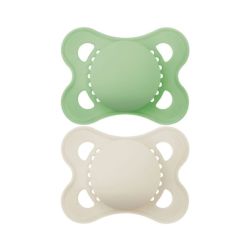 MAM Sucette Silicone Original 2-6 mois Tendance (lot de 2, référence 66)