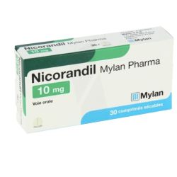 Nicorandil Viatris 10 mg 30 comprimés sécables