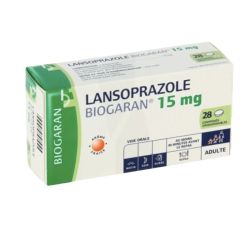 Lansoprazole Biogaran 15 Mg Comprimé Orodispersible Plaquette/28