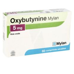 Oxybutynine 5 mg Viatris 60 comprimés sécables