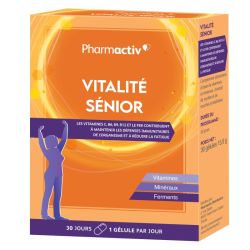 Vitalité senior Vitamines et Minéraux 30 gélules