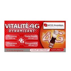 Forte Pharma Vitalite 4G Dynamisant 10 Shots Energ