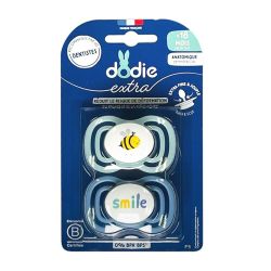 Dodie Sucettes anatomiques fines F5 18+ mois (x2)