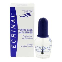 Ecrinal Ongles Vernis Base Anti-Stries 10Ml