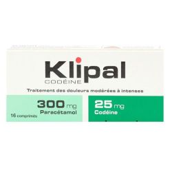 Klipal 300Mg/25Mg Cpr 16