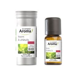 Le Comptoir Aroma Huile Essentielle de Thym à Linalol Bio (5 ml)