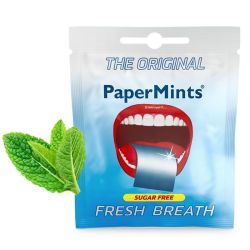 PaperMints Fresh Breath Haleine Fraîche (24 feuilles)