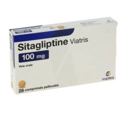 Sitagliptine 100 mg Viatris 28X1 comprimés