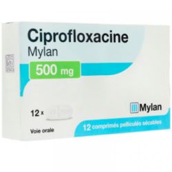 Ciprofloxacine 500Mg Merck Cpr 12