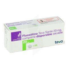 Fluoxetine 20Mg Teva Cpr Disp S28