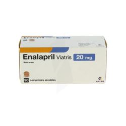 Enalapril 20Mg Mylan Cpr Secable90