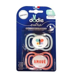 Dodie Sucettes anatomiques fine F4 +18 mois (x2)