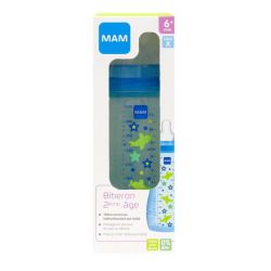 Mam Bib 330Ml 2Ag  Bleu/1