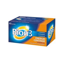 Bion3 Énergie Continue dynamisme au quotidien (60 comprimés)