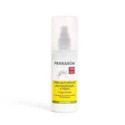 Pranarôm Aromapic Spray Lacté Anti-Moustiques & Tiques (100 ml)