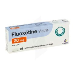 Fluoxetine Viatris 20 Mg Disp/28 Cp