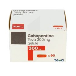 Teva Gabapentine 300 mg (90 Gélules)