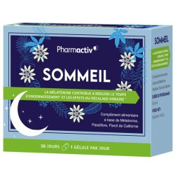 Pharmactiv Sommeil Complément alimentaire - 30 gélules