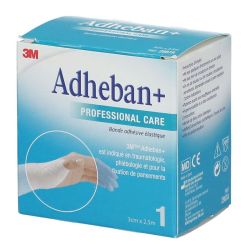 3M Adheban+ Bande élastique adhésive 3 cm x 2,5 m (x1)