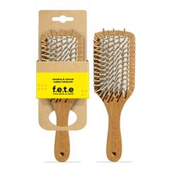 F.E.T.E. brosse à cheveux bambou large