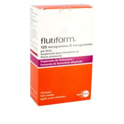 Flutiform 125Mcg/5Mcg Susp 120