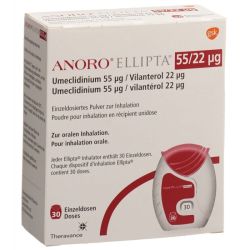 Anoro 55Μg/22Μg Pdr Inh Unidose Inhal/30Doses