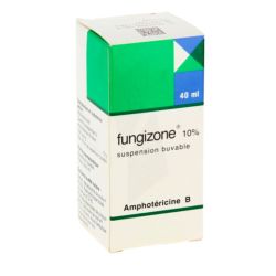 Fungizone 100 Mg/Ml Suspension Buvable 40 Ml