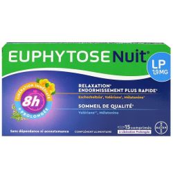 Euphytose Nuit Lp 1,9Mg - 15 comprimés