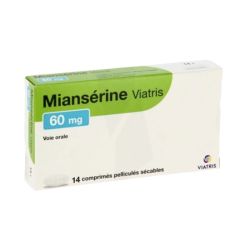 Mianserine 60 mg Viatris 14 comprimés sécables