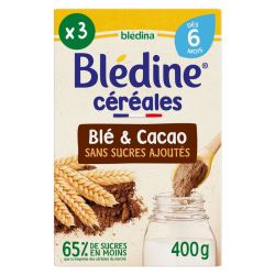 Blédine Céréales Blé & Cacao (400g)