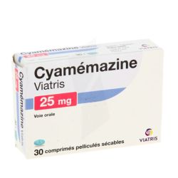 Cyamemazine 25Mg Viatris Cpr Sec 30