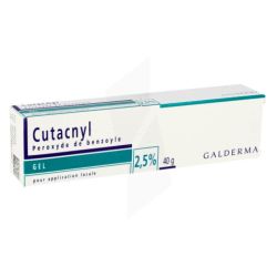 Cutacnyl 2,5% Gel Derm Tub 40G