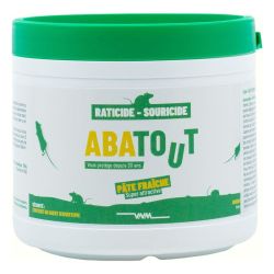 Abatout Raticide-Souricide Pâte fraîche anti rats et souris (150 g)