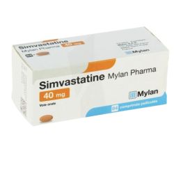 Simvastatine 40 mg Viatris 84 comprimés