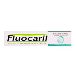 Fluocaril Bi-Fluor Gel Menthe 250Mg T/75Ml