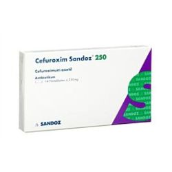 Cefurox Sdz 250Mg Cpr Enr Plq/8S