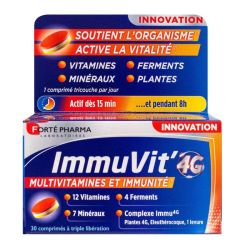 Forte Pharma Immuvit'4G Adulte Cpr 30