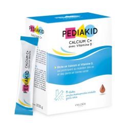 Pediakid Calcium C+ avec Vitamine D (14 sticks)