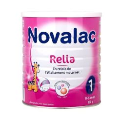 Novalac Relia 1 Lait relais de l'allaitement maternel 1er âge (0-6 mois) (800 g)
