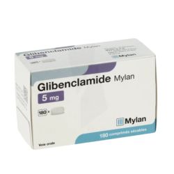 Glibenclamide Viatris 5 Mg Comprimé Sécable Plaquette/180