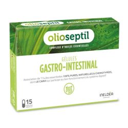 Olioseptil Gastro-Intestinal gélules bon fonctionnement du système digestif (x15)