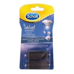 Scholl Recharge Velvet Smooth Cristaux de Diamants Grain Extra-exfolient x2