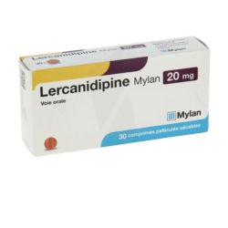 Lercanidipine 20 Mg Viatris comprimé pelliculé sécable 30